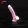 Großhandel Erwachsene Neuheit Sextoys Erotische Spielzeug Silikon Kunststoff Realistische Dildo (DYAST412mA)